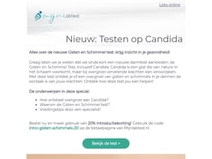 Nieuw: Eenvoudig thuis testen op Candida - Zo werkt het!