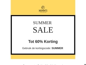 ☀️ Ready voor de zomer?