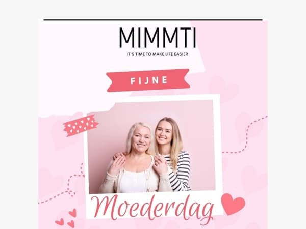 Moederdagcadeau alleen vandaag