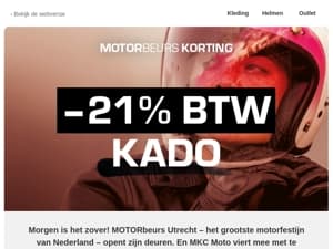 Morgen start MOTORbeurs Utrecht – en jij viert mee! 🎉