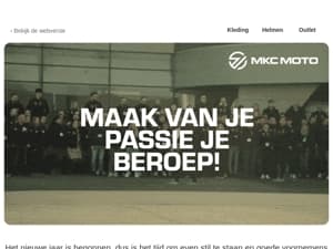 Werken bij MKC Moto?