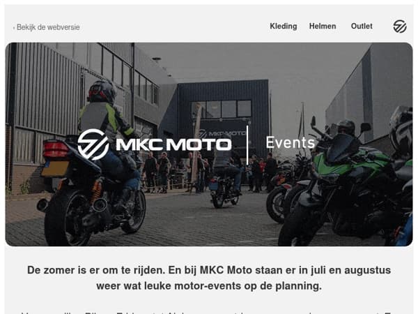 Zomer op de motor: dit staat er op de planning