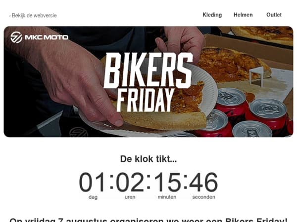 Bikers Friday komt eraan!