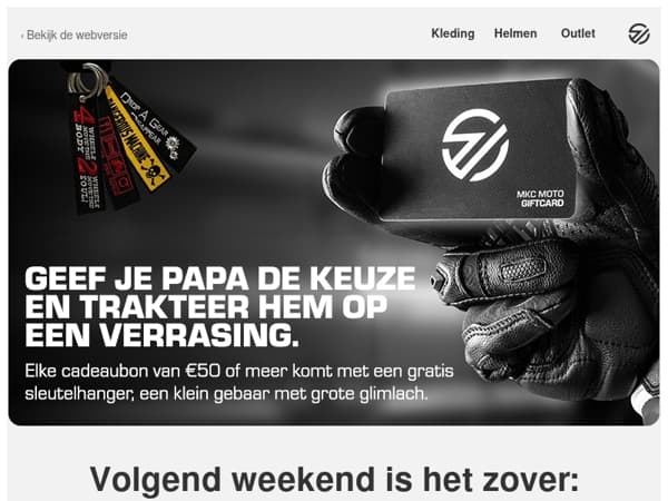 Het perfecte vaderdag cadeau…