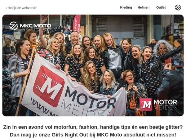 Girls Night Out bij MKC Moto – motorfashion, fun & workshops!