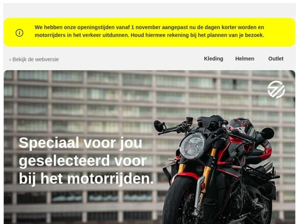 Speciaal voor jou geselecteerd voor bij het motorrijden.