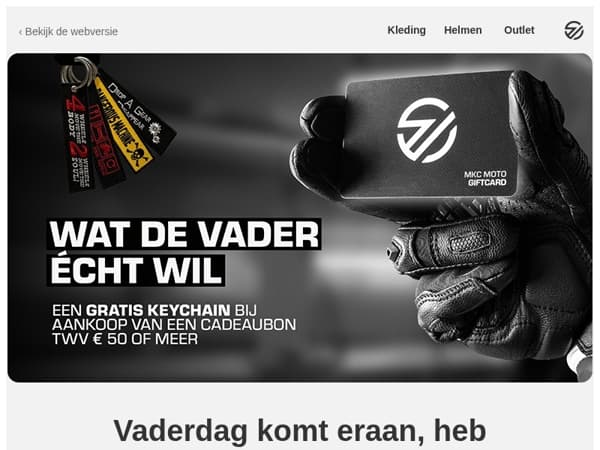 Vergeet Vaderdag niet – geef hem een cadeau waar hij écht blij van wordt