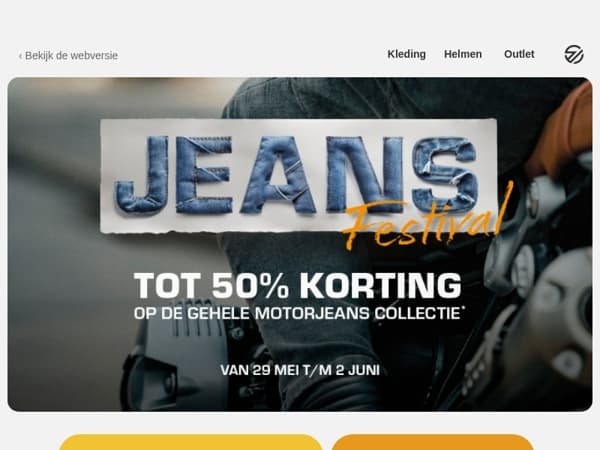 Het Jeans festival is in volle gang!