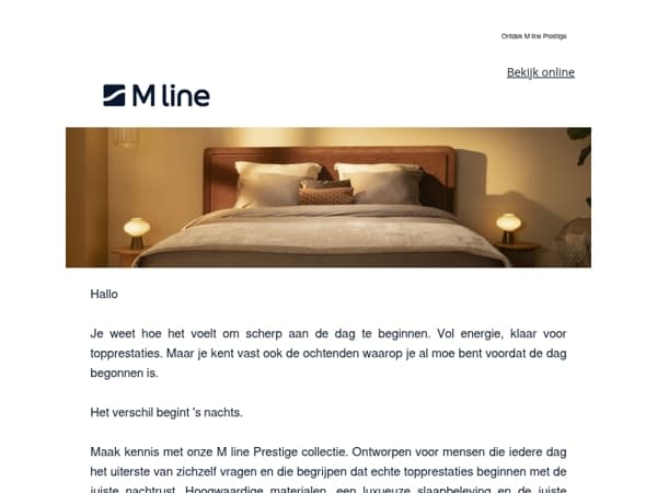 M line - Get ready for greatness.