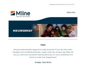 MEMBERCLUB | Geen Blue Monday met M line! Tijd voor een slaap upgrade💙