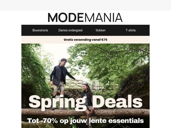 Laatste kans: Spring Deals bij Modemania🌺🔆🖤