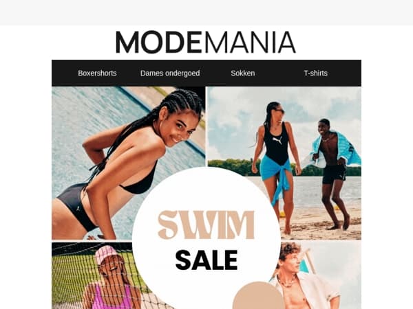 ☀️ Duik erin! Tot 50% korting op swimwear