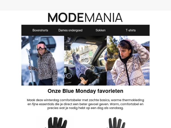 💙 Blue Monday? Wij maken ’m warmer