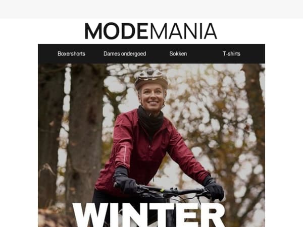 Koude ochtenden? Warm de fiets op ❄️