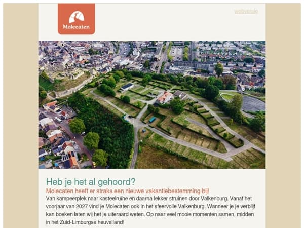 Heb je het al gehoord? • Welkom bij Molecaten