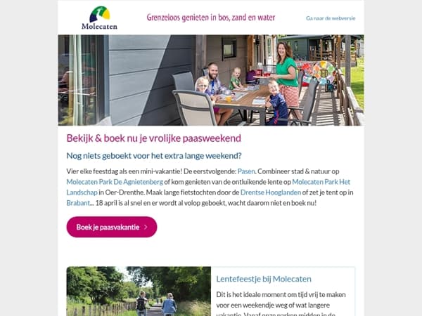 De laatste huisjes voor een vrolijk Pasen • Welkom bij Molecaten