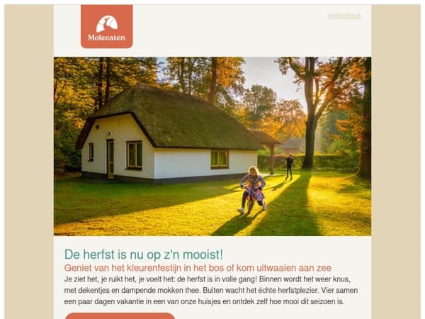 De herfst is op z'n mooist! • Welkom bij Molecaten