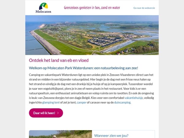 Kom Molecaten Park Waterdunen ontdekken!