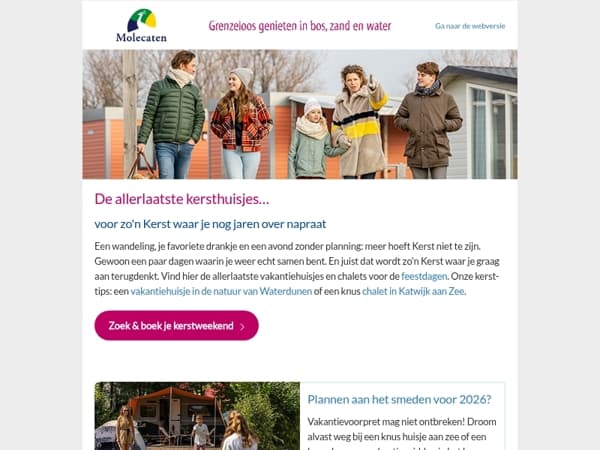 De laatste kersthuisjes • Welkom bij Molecaten