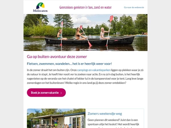 De mooiste herinneringen maak je hier! • Welkom bij Molecaten