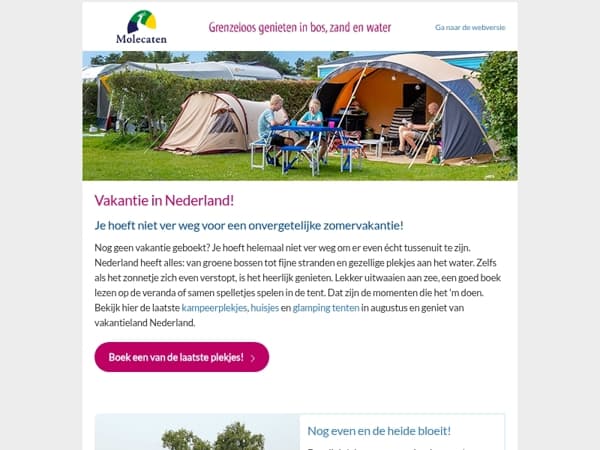 Hier is nog plek! • Welkom bij Molecaten