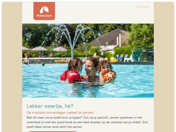 Klaar voor vertrek! • Welkom bij Molecaten