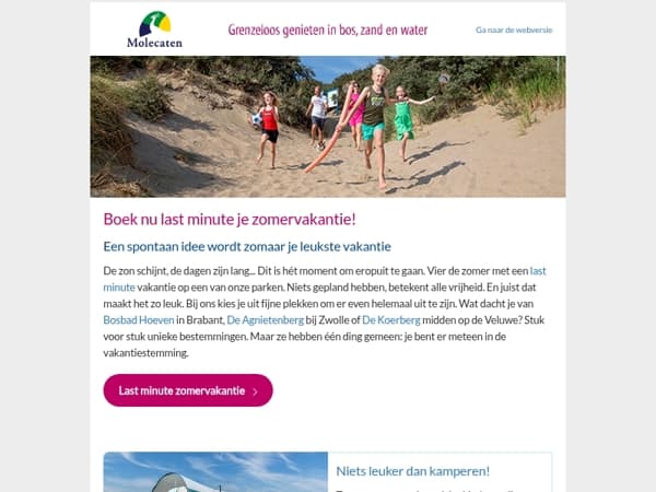 Klaar voor vertrek! • Welkom bij Molecaten