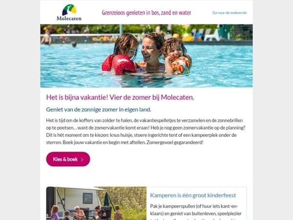 Aftellen naar de zomervakantie! • Welkom bij Molecaten
