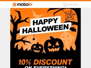👻 10% spooky discount!