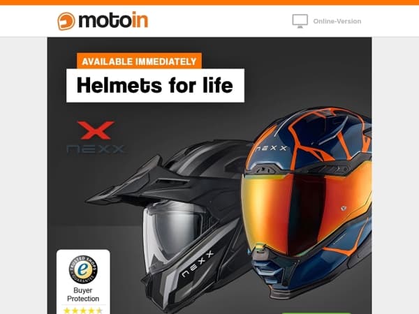 ✨ NEXX helmets for discerning riders