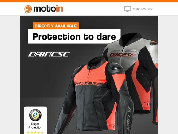 😍 Secure Dainese deals now!