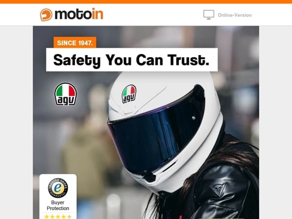 🏍️ AGV helmets: Maximum protection for you!