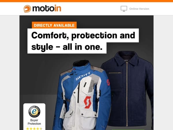 🧥 Stylish & protected – jackets on sale now! 