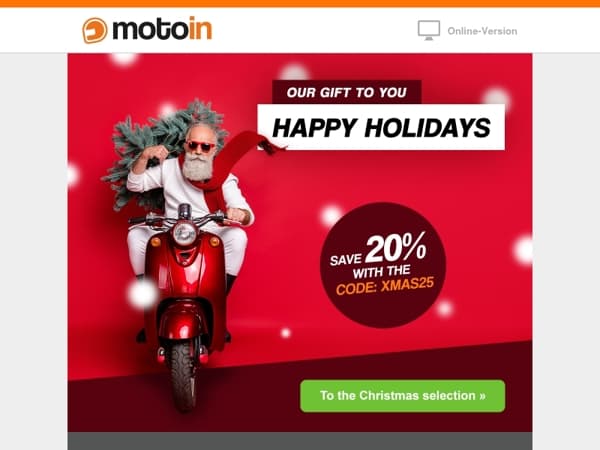✨ Merry Christmas! Your 20% discount is waiting for you 🎁