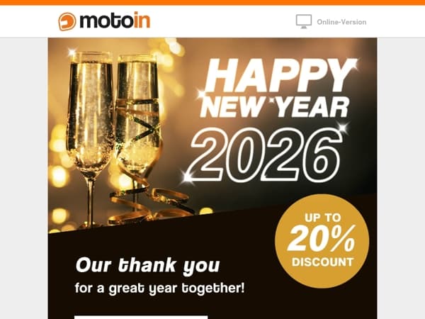 🎆 Almost 2026 – get  20% off!