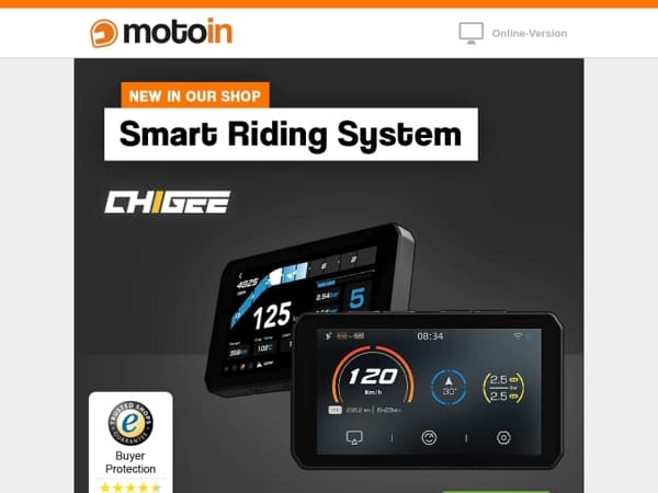 🆕 CHIGEE driving systems - get it now!