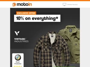 10% discount on Vintage Industries products