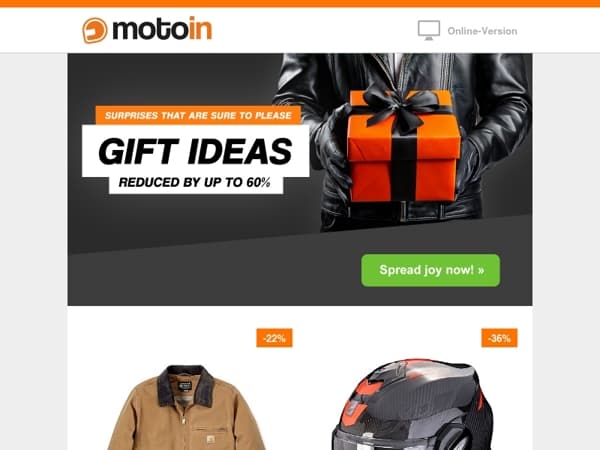 Give gifts on time: here are some ideas 🎁