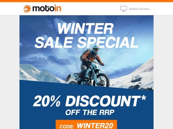 🚨 Last chance: Get 20% extra off Winter Sale