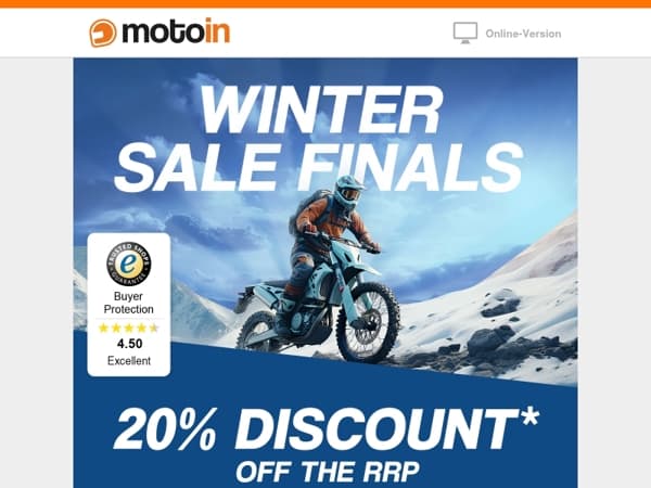 Not on sale? No problem: 20% off for you