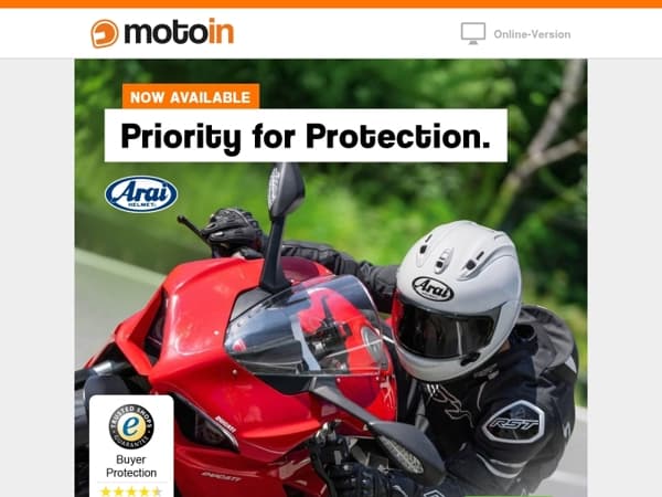 😍 Arai helmets: Premium protection available now!