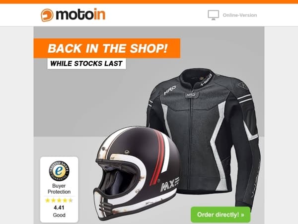 😎 Back in the stock - don't miss it!