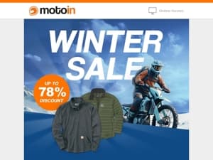 ❄️ Save up to 78% - only in the winter sale!