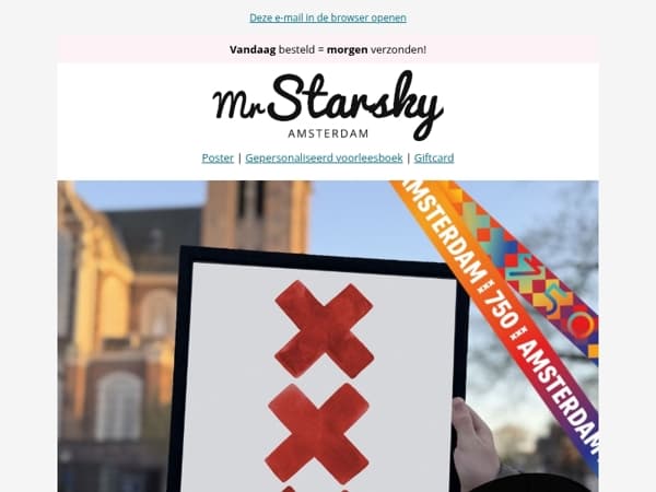 ✨ NIEUW - ode aan Amsterdam in samenwerking met Joëlle Wehkamp.