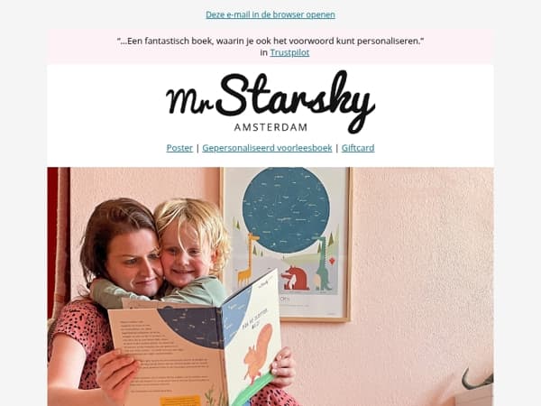 Vakantie? Tijd voor voorlezen met een beetje sterrenmagie ✨