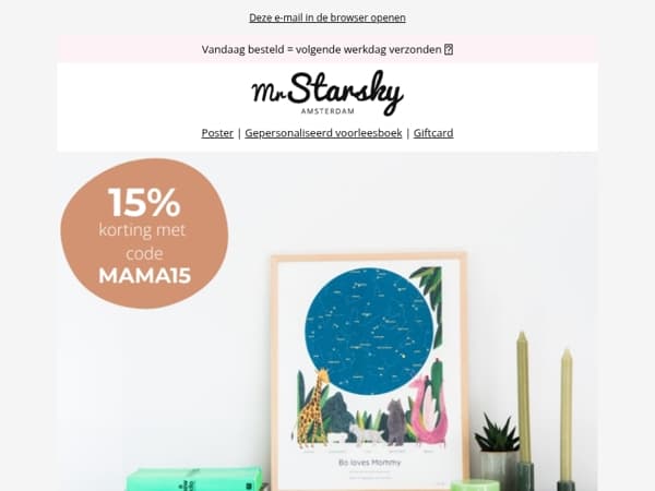 🌷 Nog op zoek naar een bijzonder Moederdagcadeau?