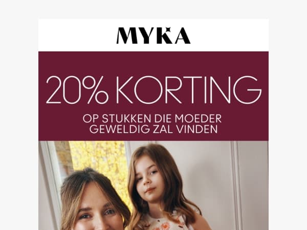 20% korting om het nog beter te maken!