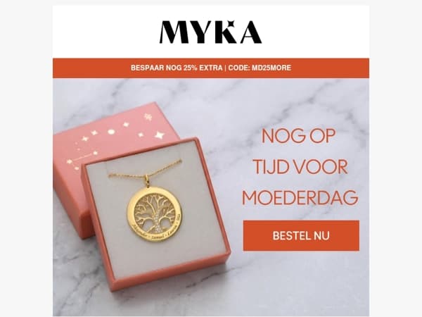 Nog op tijd voor Moederdag