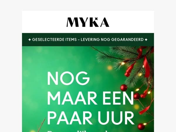⏰ Nog maar een paar uur — deze cadeaus komen nog op tijd