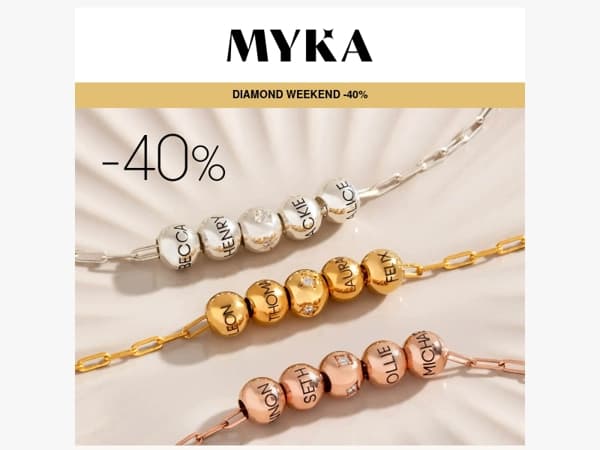 40% korting op diamanten 💎